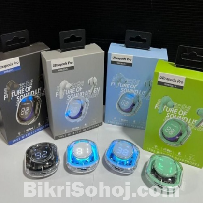 Ultrapods Pro True Wireless Earbuds with Display